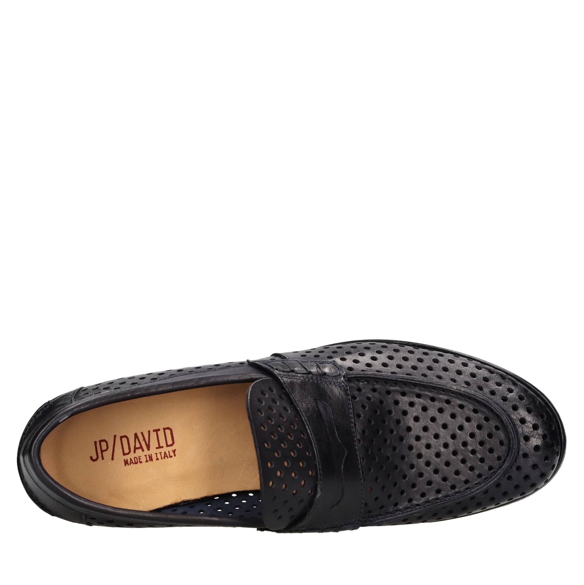 JP/DAVID Scarpe basse Blu da uomo in Sneaker casual Drestige - Casamassima, commercioVirtuoso.it