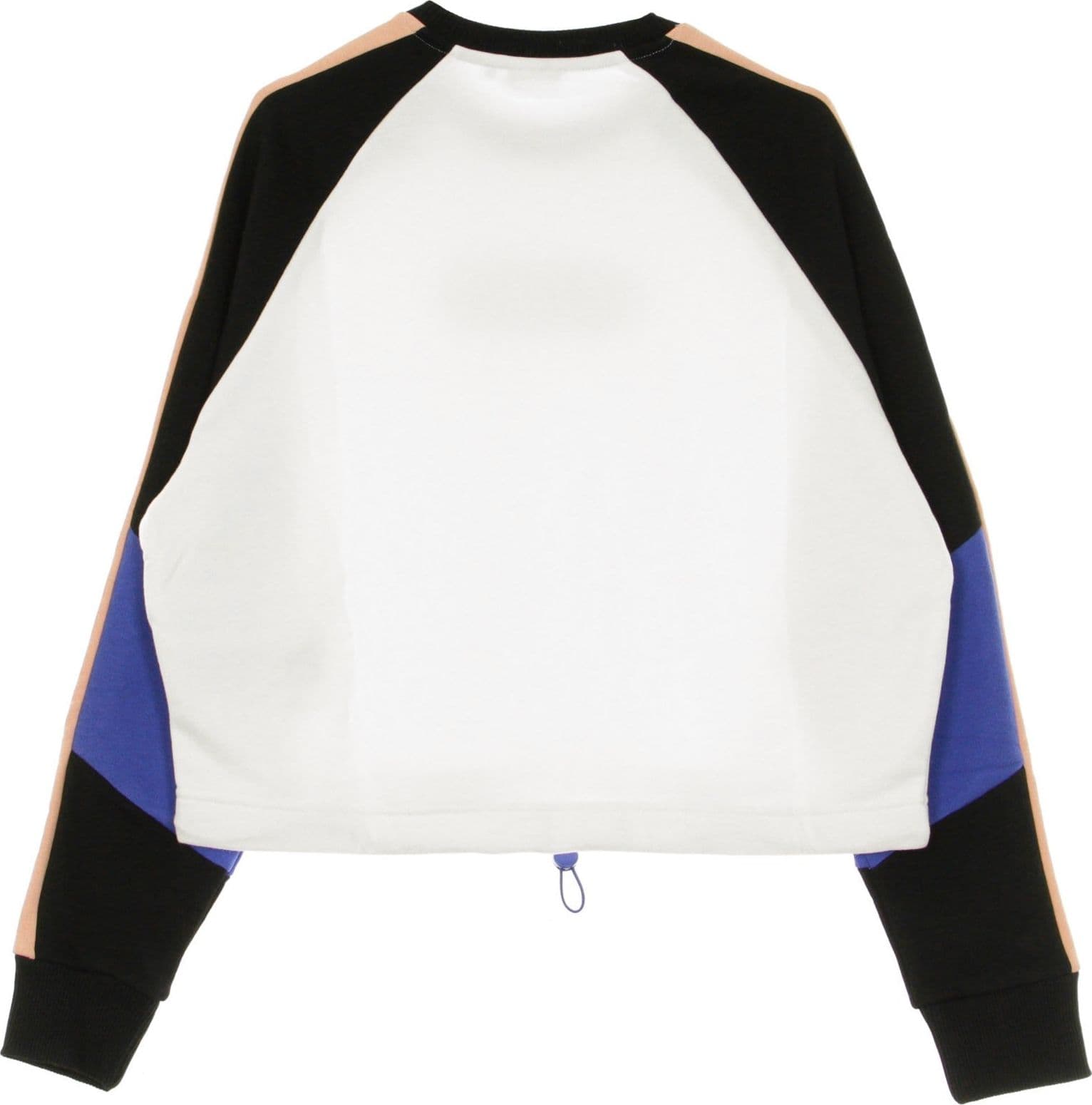 FILA Felpa Leggera Girocollo Corta Donna Bane Blocked Cropped Crew Sweat Black/bright White/coral Cloud/dazzling Blue da donna in Felpe senza cappuccio Drestige - Casamassima, commercioVirtuoso.it