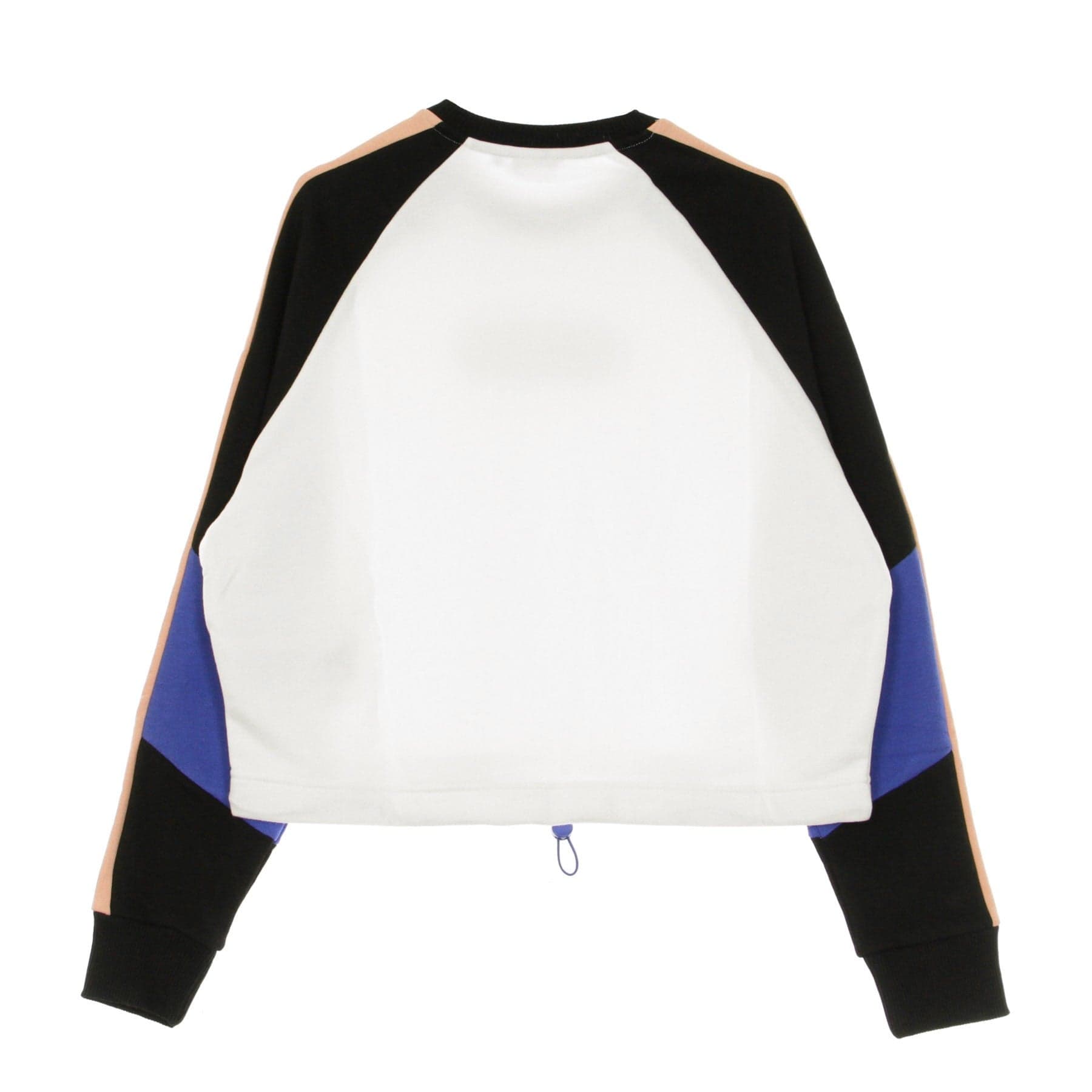 FILA Felpa Leggera Girocollo Corta Donna Bane Blocked Cropped Crew Sweat Black/bright White/coral Cloud/dazzling Blue da donna in Felpe senza cappuccio Drestige - Casamassima, commercioVirtuoso.it