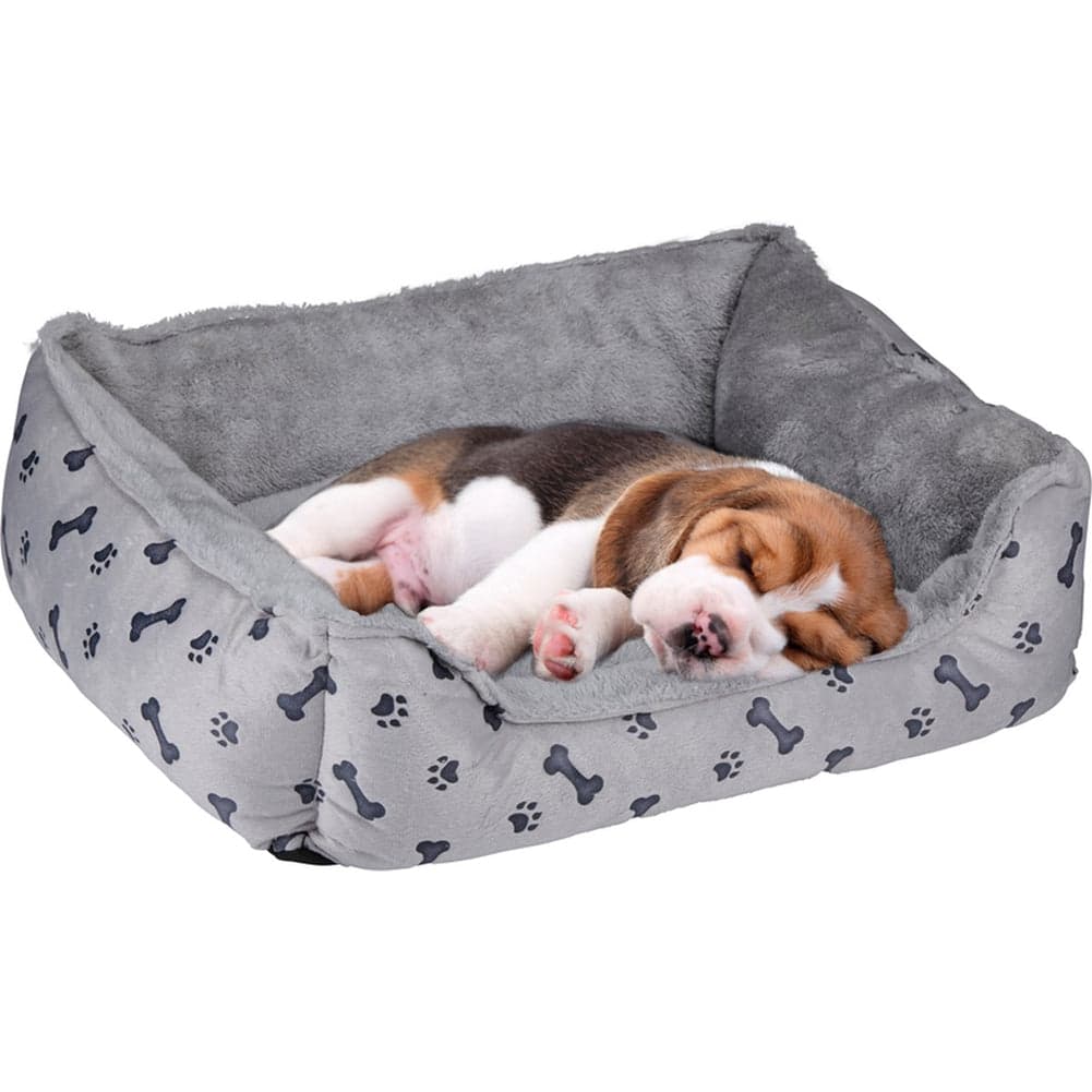 Cuccia Letto per Cani e Gatti con Stampa 53x46 cm Cuscino Morbido Fondo Antiscivolo in Lettini Danyx - Casoria, commercioVirtuoso.it