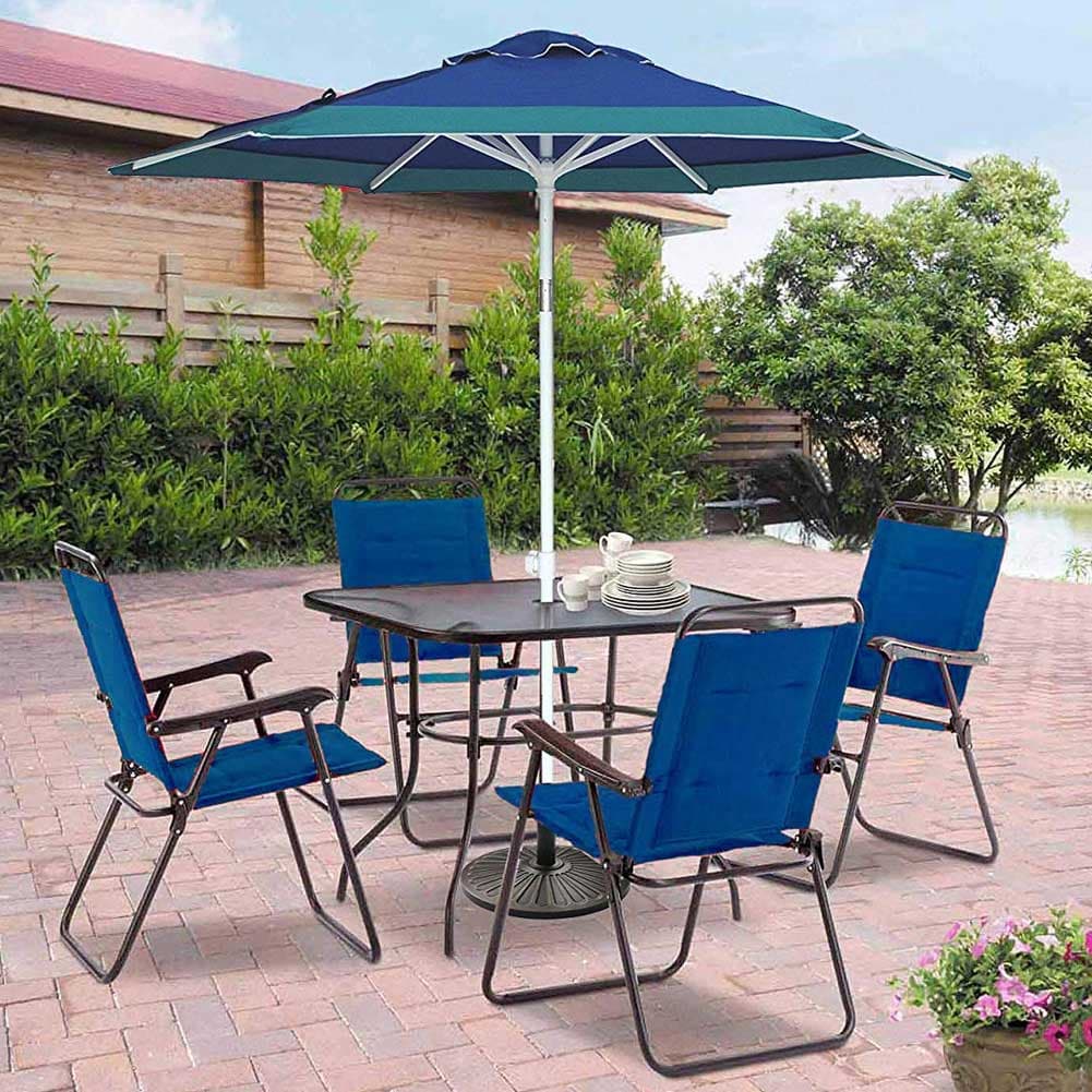 Ombrellone Mare Spiaggia Giardino Acciaio Grande 210cm con Custodia Bicolore in Ombrelloni Danyx - Casoria, commercioVirtuoso.it