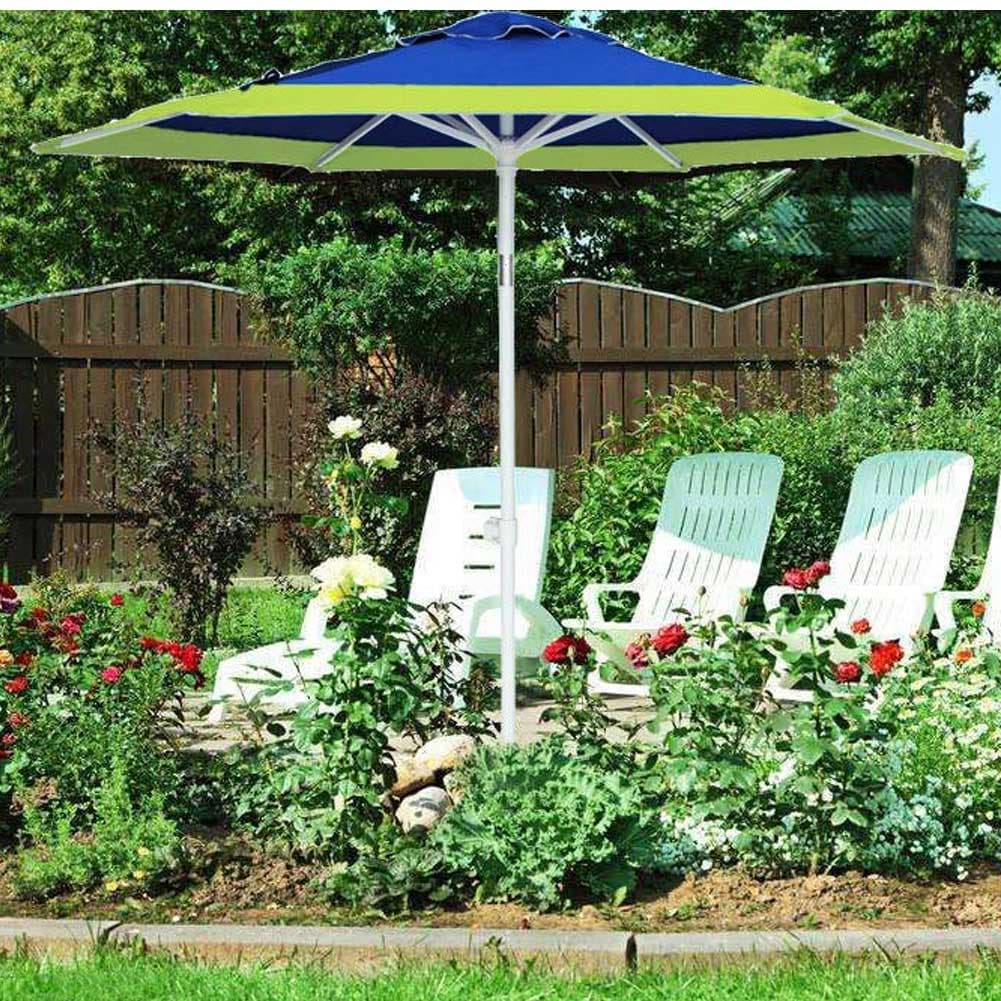 Ombrellone Mare Spiaggia Giardino Acciaio Grande 210cm con Custodia Bicolore in Ombrelloni Danyx - Casoria, commercioVirtuoso.it