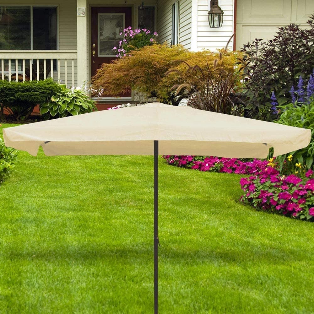 Ombrellone Giardino 3X2 MT Palo Centrale Beige Air Vent Carrucola Protezione UV in Ombrelloni Danyx - Casoria, commercioVirtuoso.it