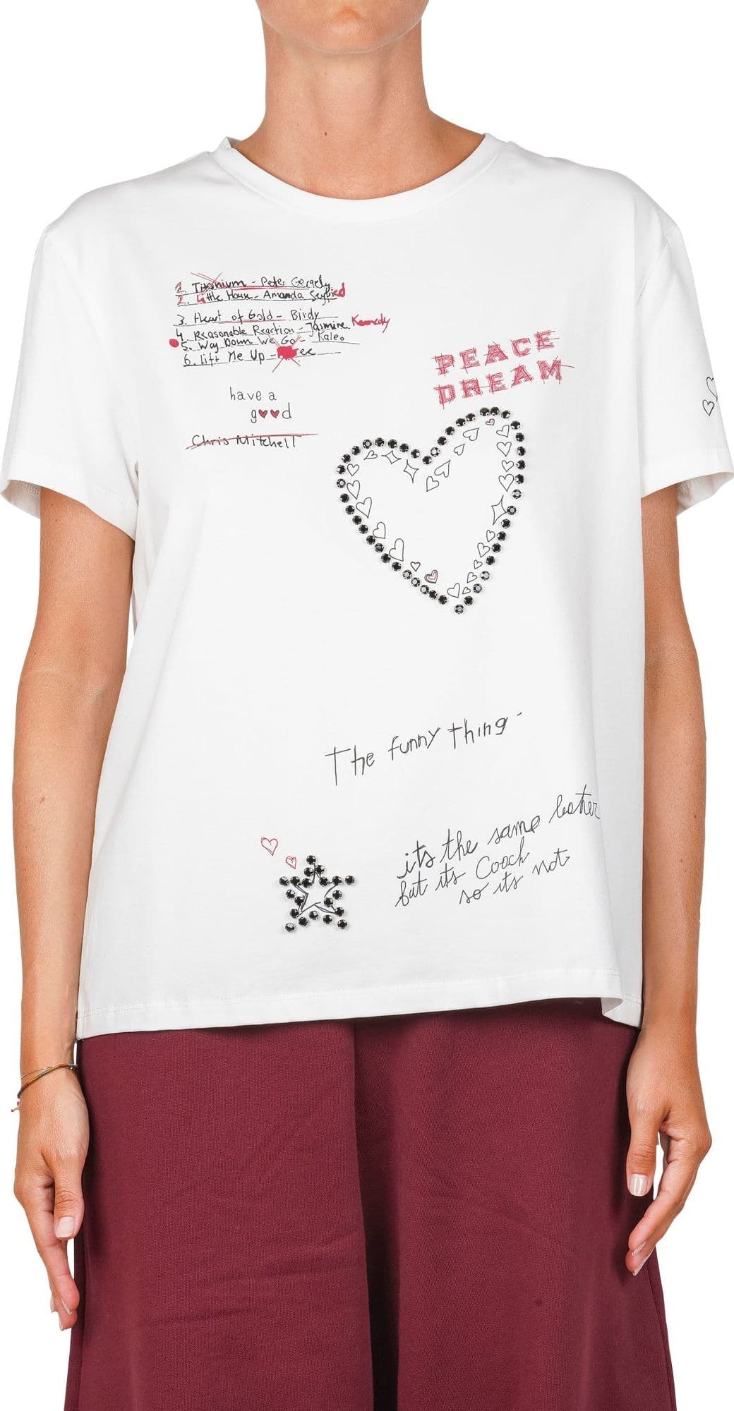 SOUVENIR Souvenir - T-shirt - 460416 - Panna da donna in T-Shirt Drestige - Casamassima, commercioVirtuoso.it