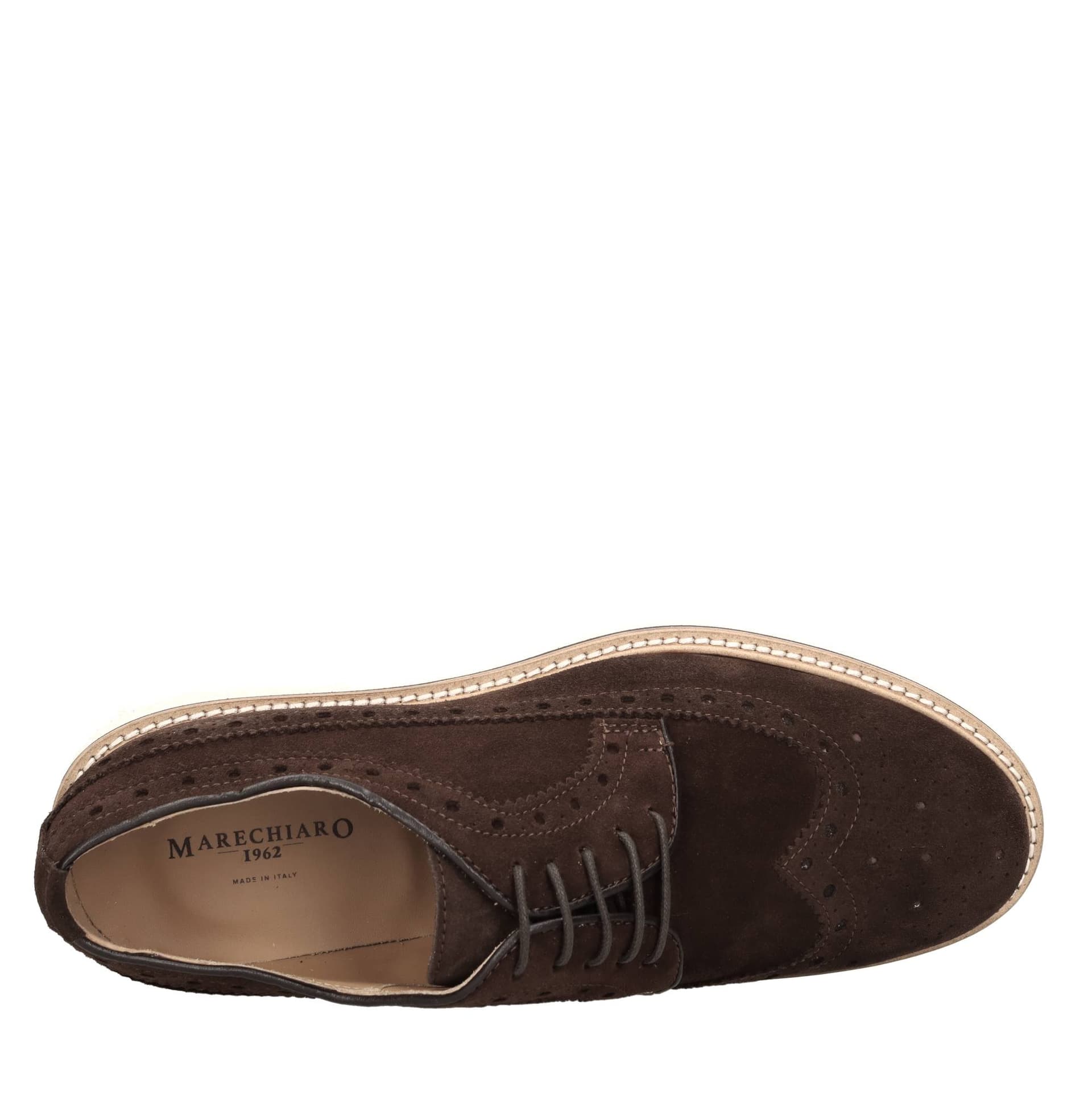 Marechiaro 1962 Scarpe basse Marrone da uomo in Scarpe stringate basse Drestige - Casamassima, commercioVirtuoso.it