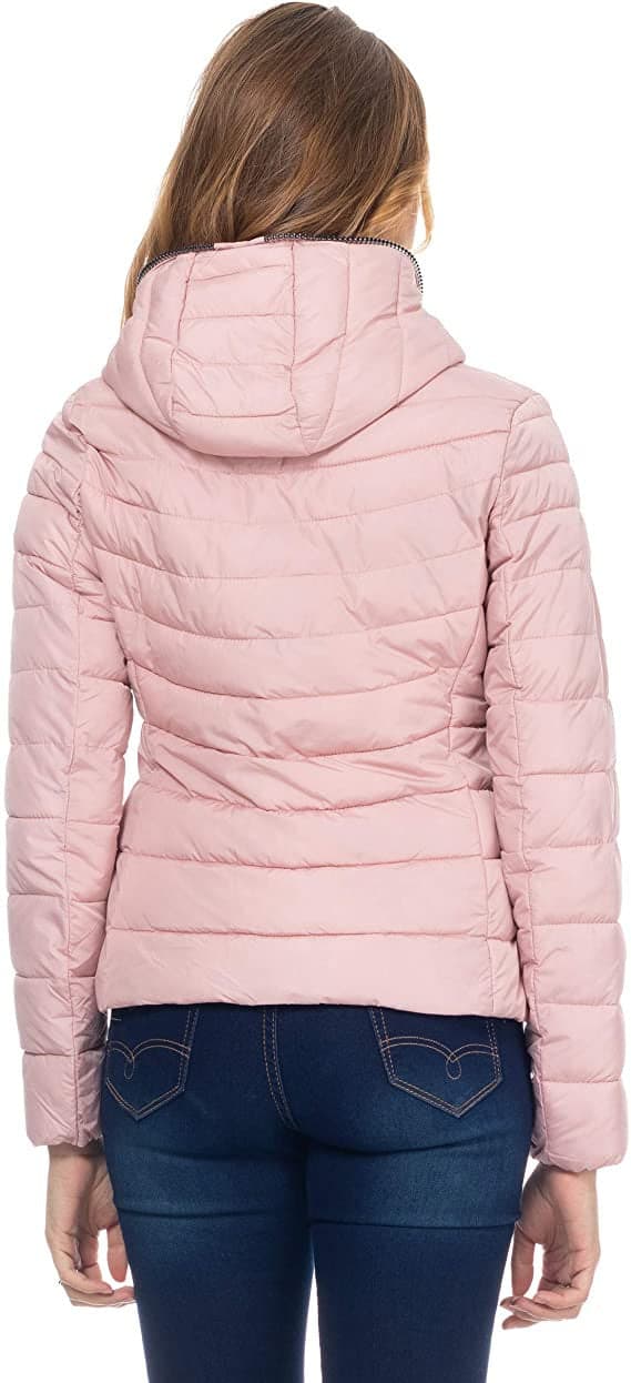 Divine Giacca da donna con fodera a fantasia con chiusura a zip Rosa in Felpe con cappuccio Scontolo.net - Potenza, commercioVirtuoso.it