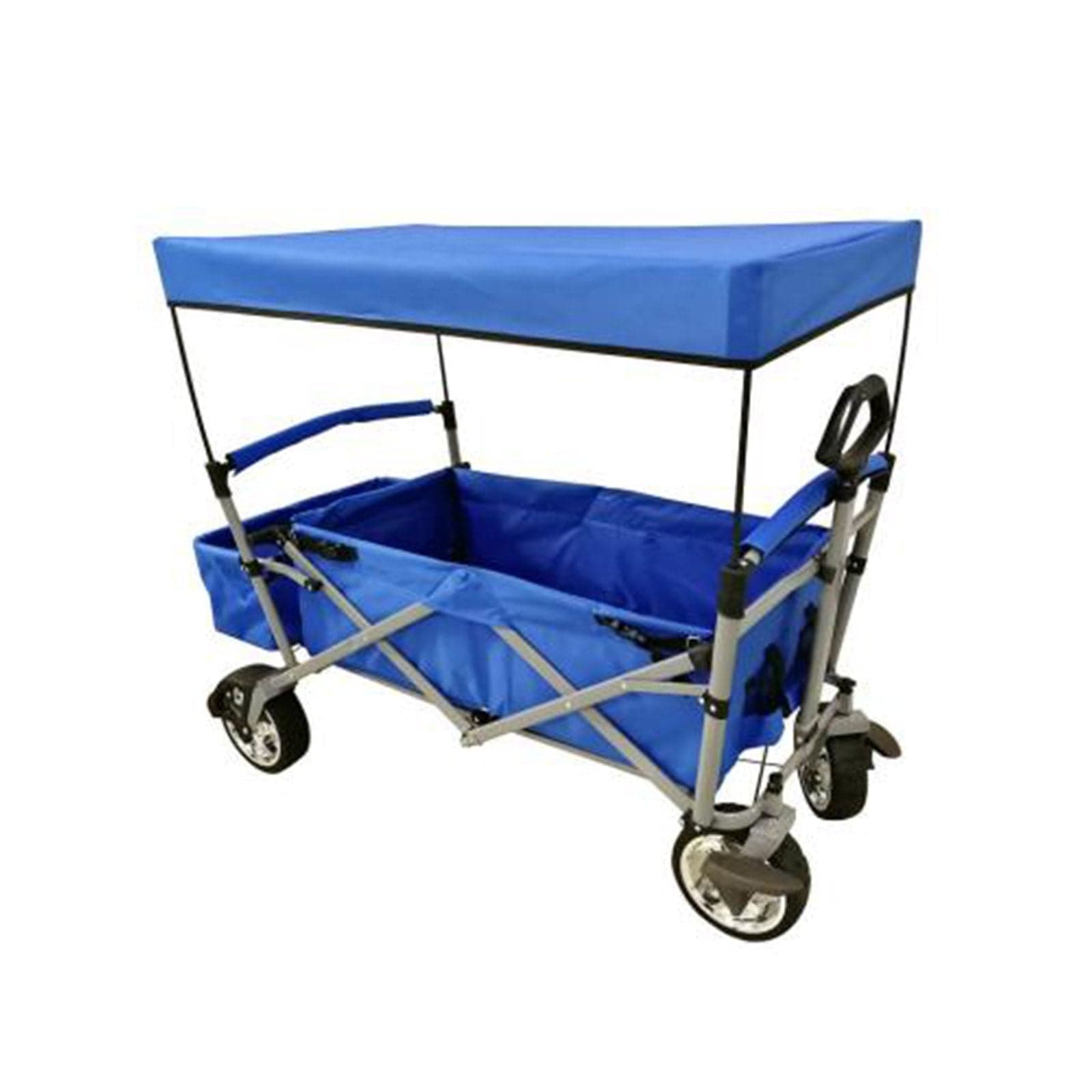Carrello con 4 ruote Baja pieghevole con tettuccio carretto in metallo