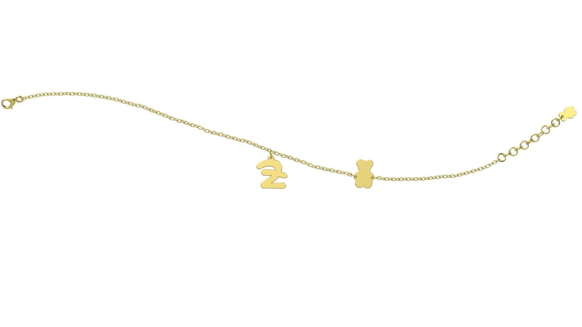 Nanan Bracciale con Lettera "Z" in Bracciali Alba Gioielli - Casoria, commercioVirtuoso.it