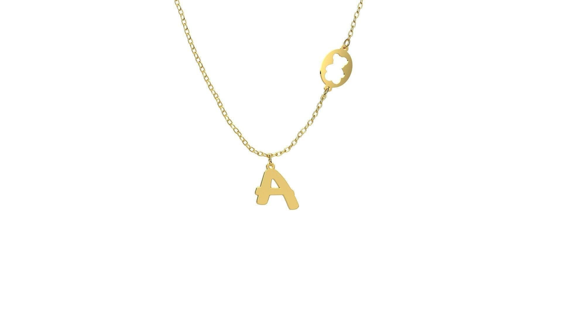 Nanan Pendente con Lettera "A" in Ciondoli Alba Gioielli - Casoria, commercioVirtuoso.it