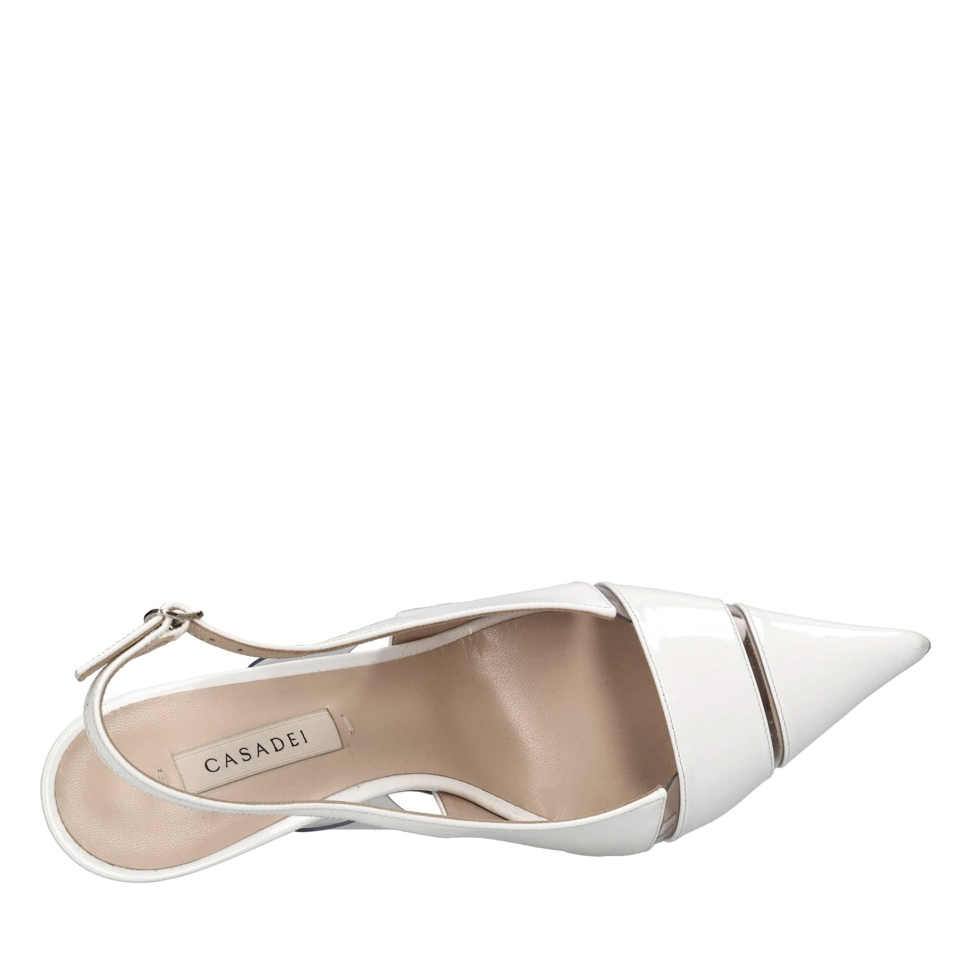 Casadei Scarpe con Tacco Bianco da donna in Scarpe col tacco Drestige - Casamassima, commercioVirtuoso.it