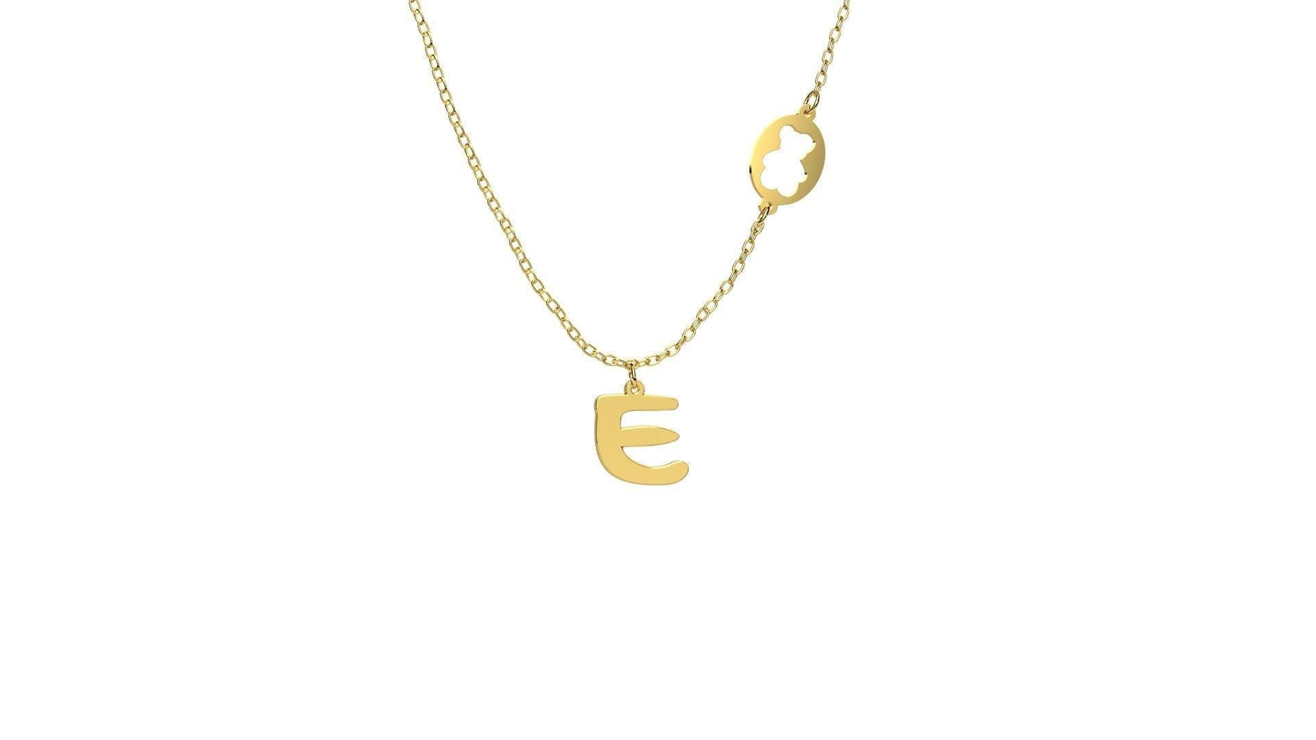 Nanan Pendente con Lettera "E" in Ciondoli Alba Gioielli - Casoria, commercioVirtuoso.it