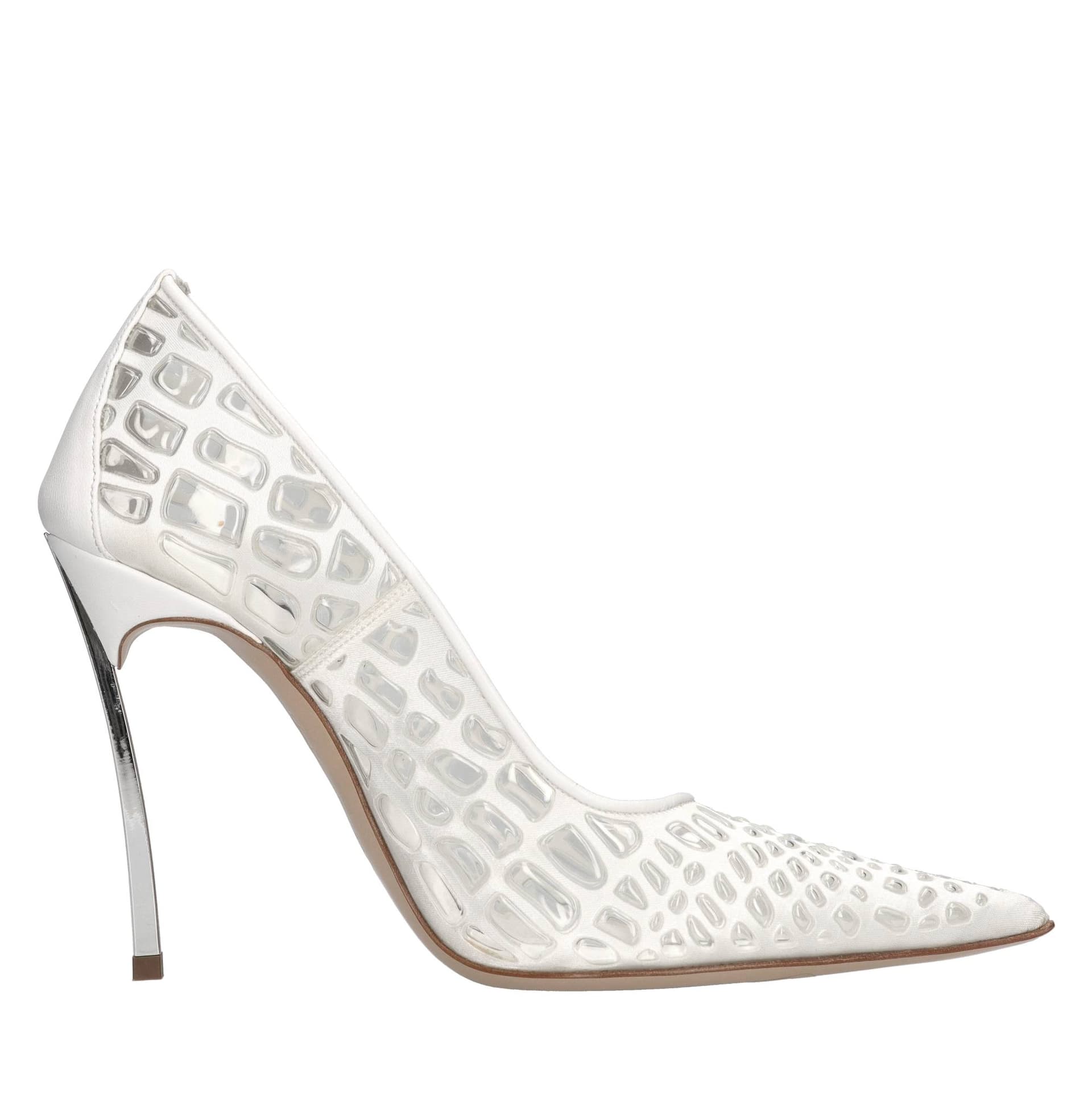 Casadei Scarpe con Tacco Bianco da donna in Scarpe col tacco Drestige - Casamassima, commercioVirtuoso.it