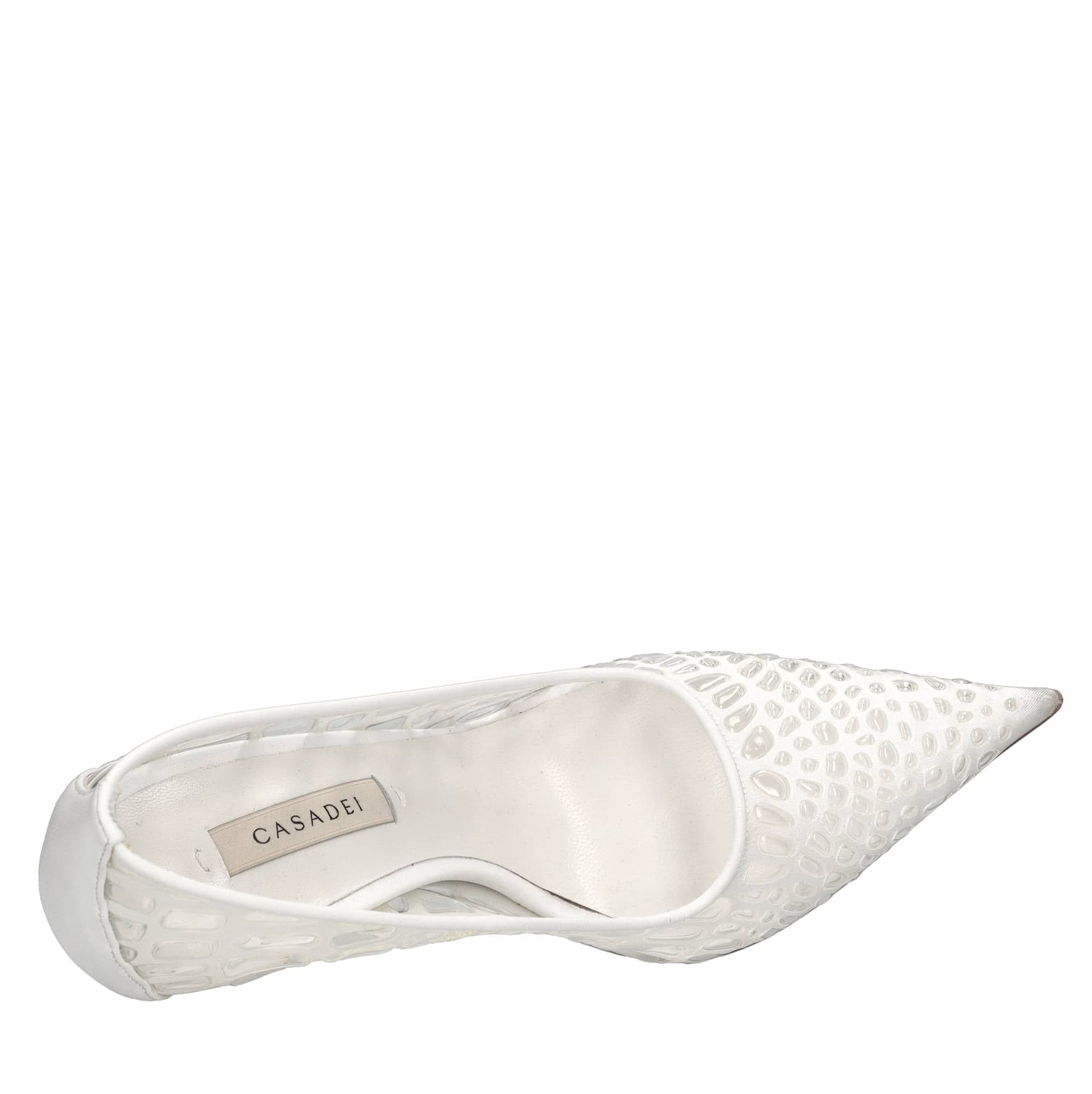 Casadei Scarpe con Tacco Bianco da donna in Scarpe col tacco Drestige - Casamassima, commercioVirtuoso.it