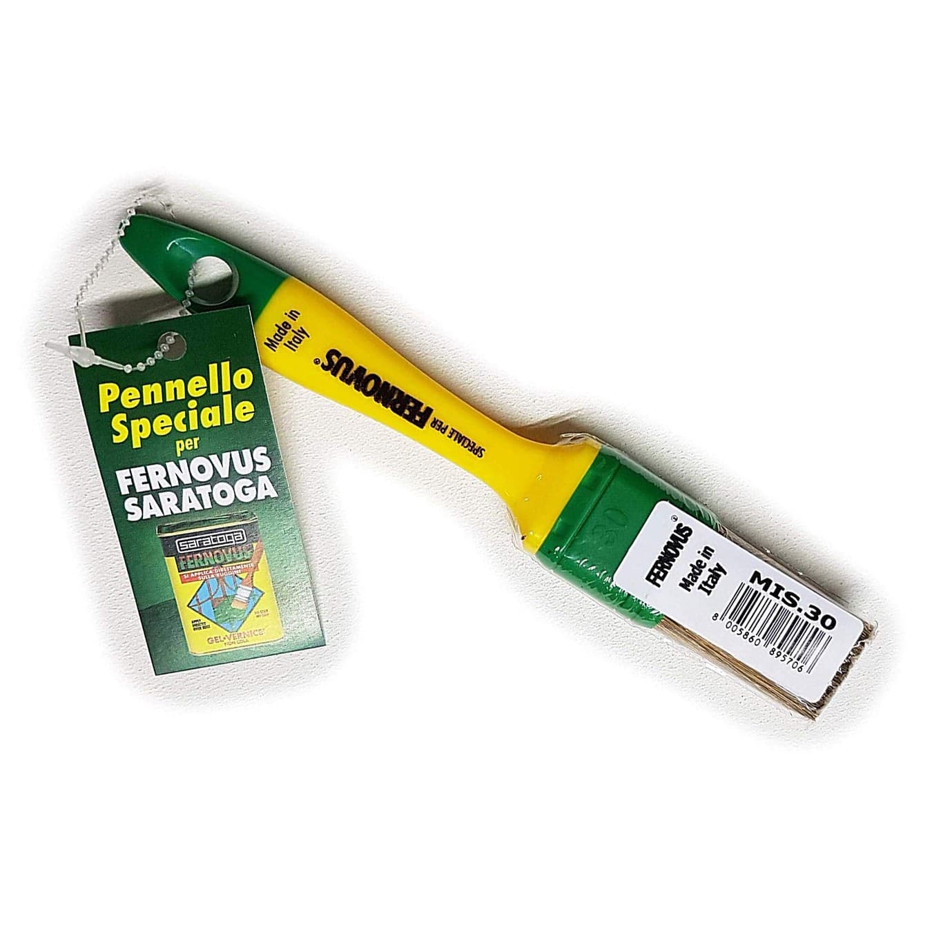 Saratoga pennello speciale per fernovus gel - setola bionda naturale in Pennellesse Aloiserw.com - Altomonte, commercioVirtuoso.it