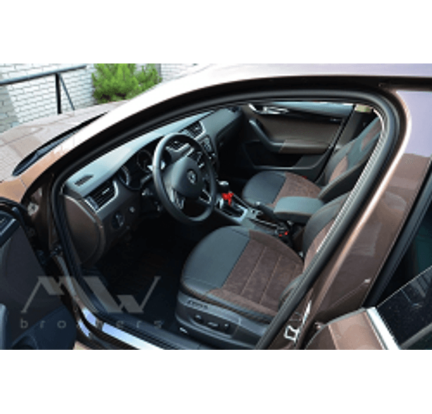 Coprisedili Su Misura Per Skoda Octavia A7 (2013-2020), Leather Style in Set per interni Autooggetti.it - Roma, commercioVirtuoso.it