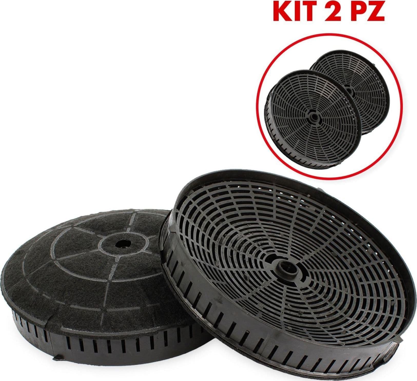 COPPIA FILTRO CAPPA AI CARBONI ATTIVI TYPE 57 PER WHIRLPOOL REX ELICA SAMSUNG in prodotto EuroStore07 - Alatri, commercioVirtuoso.it