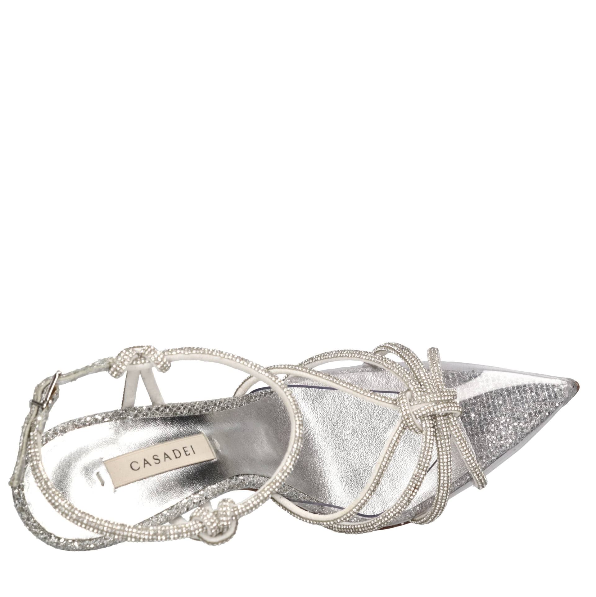 Casadei Scarpe con Tacco Argento da donna in Scarpe col tacco Drestige - Casamassima, commercioVirtuoso.it