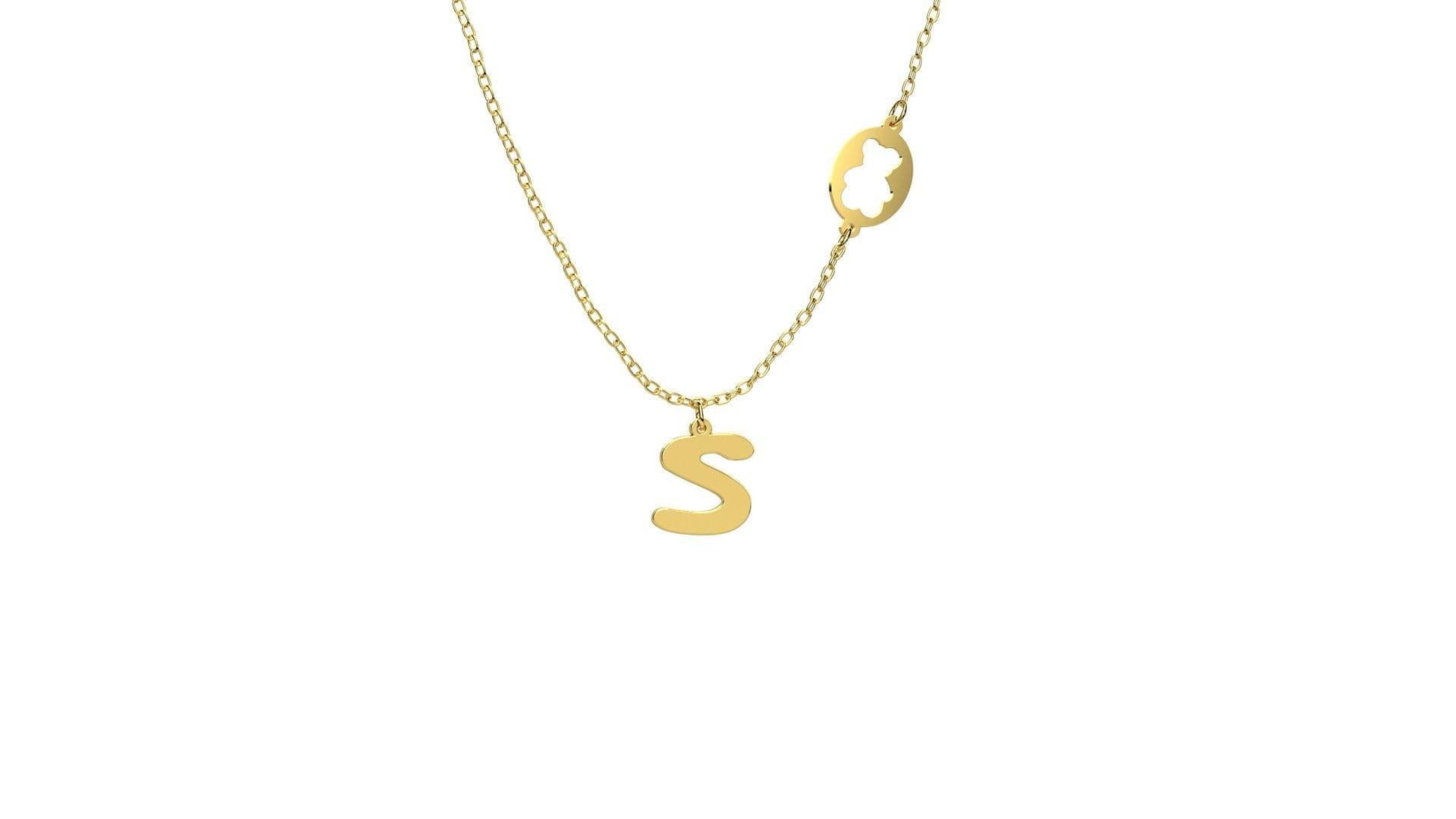Nanan Pendente con Lettera "S" in Ciondoli Alba Gioielli - Casoria, commercioVirtuoso.it
