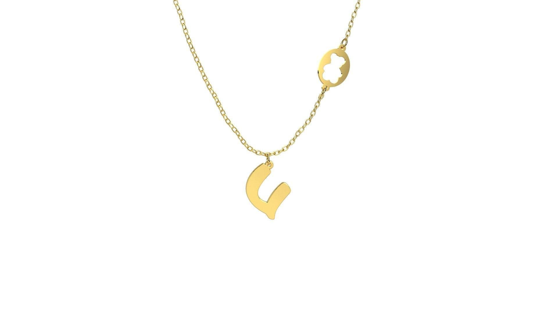 Nanan Pendente con Lettera "U" in Ciondoli Alba Gioielli - Casoria, commercioVirtuoso.it