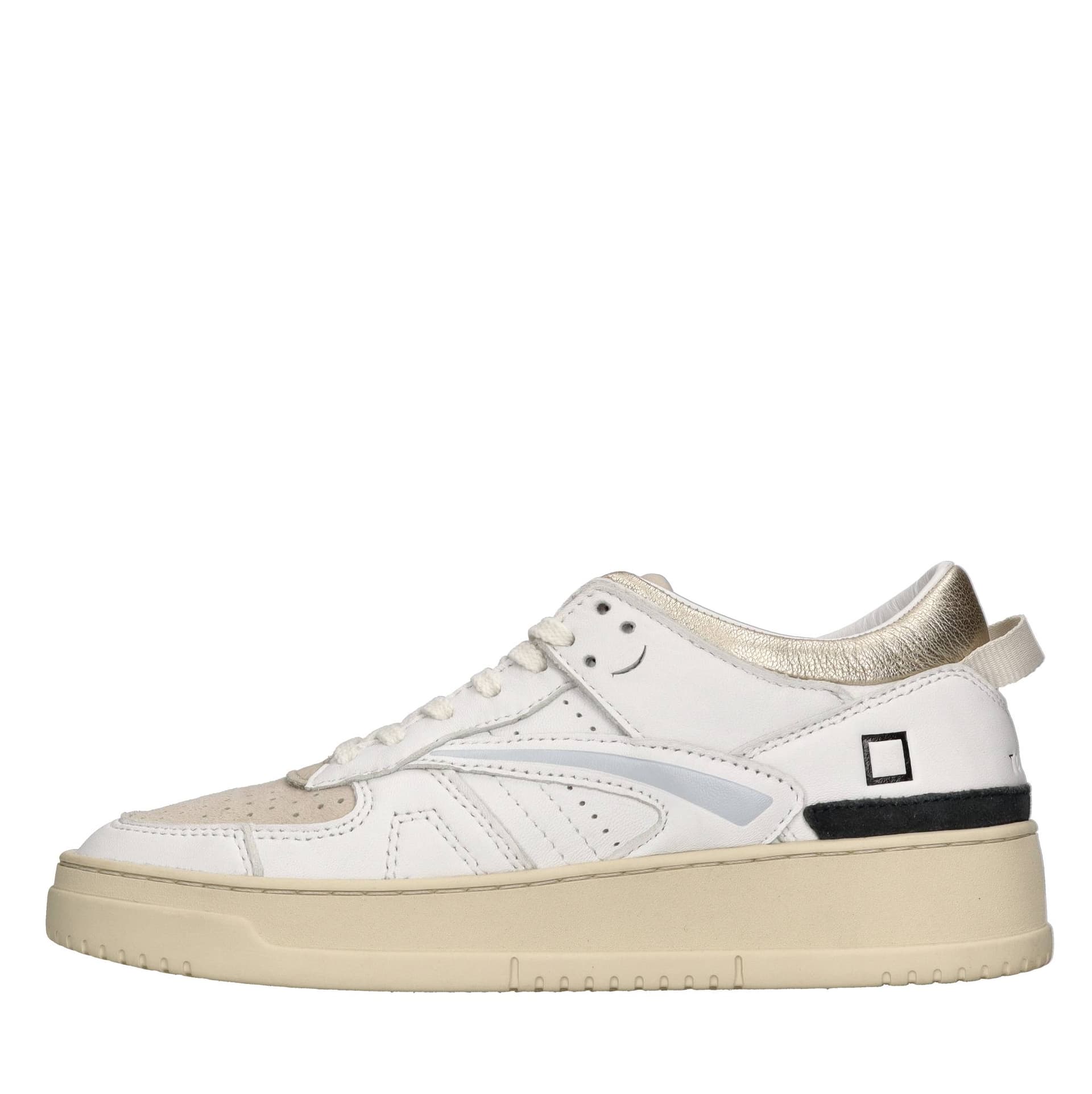 D.A.T.E. Sneakers Bianco da donna in Sneaker casual Drestige - Casamassima, commercioVirtuoso.it