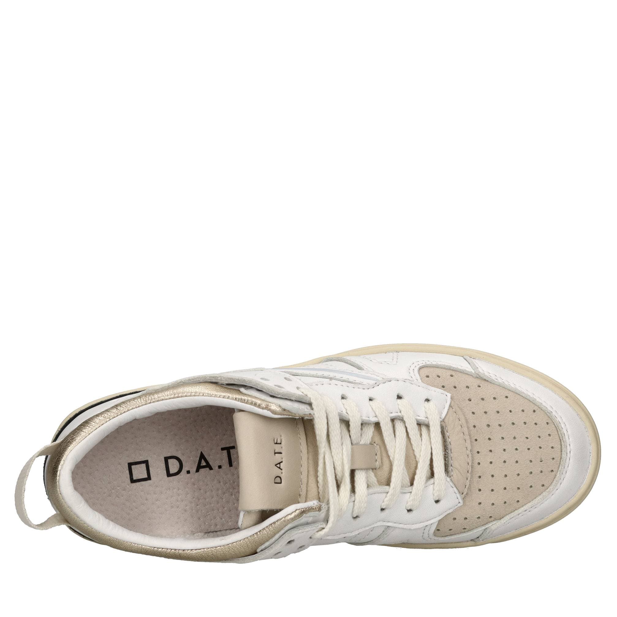 D.A.T.E. Sneakers Bianco da donna in Sneaker casual Drestige - Casamassima, commercioVirtuoso.it