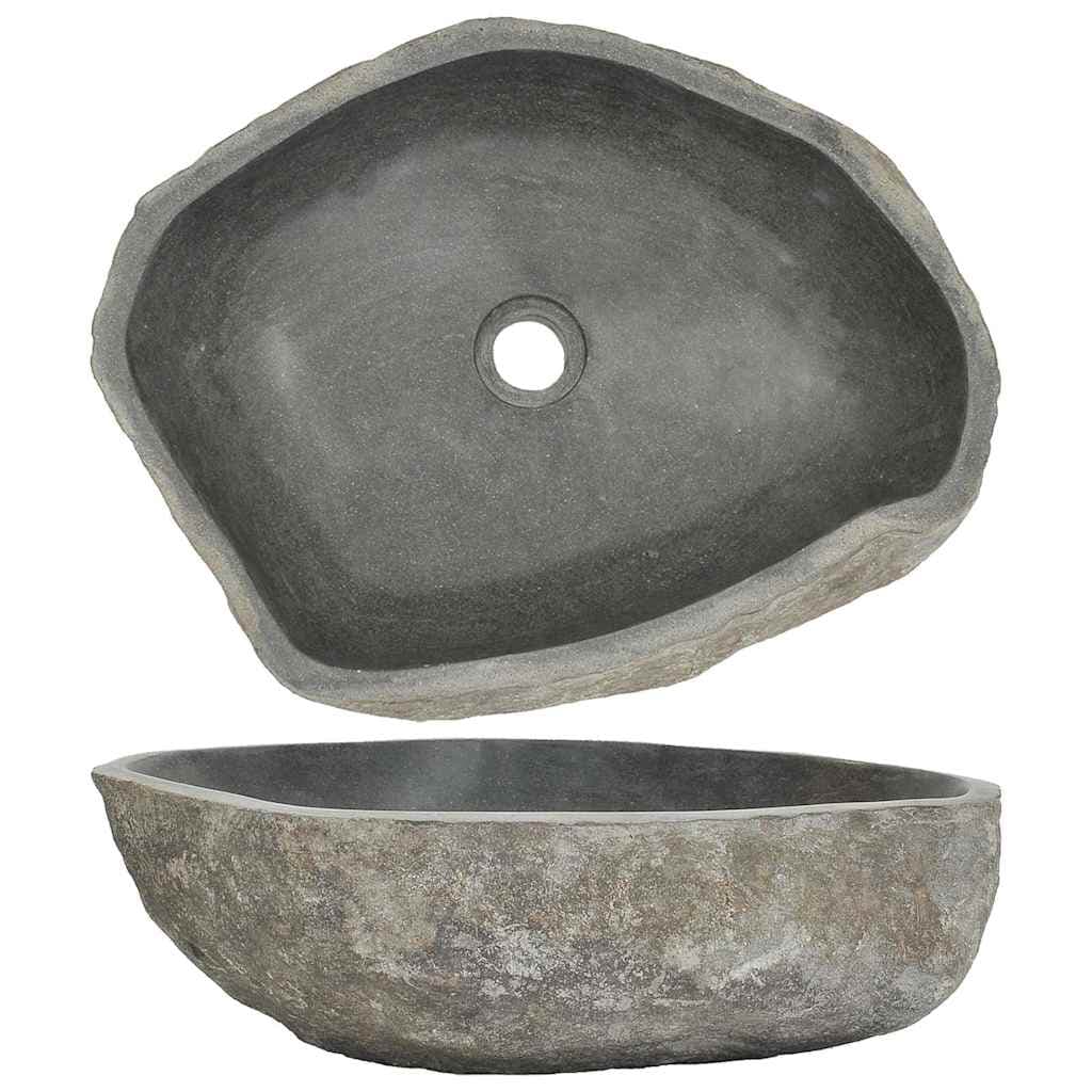 Lavandino in Pietra di Fiume Ovale (45-53)x(34-41) cm in Lavabi Esplodia - Napoli, commercioVirtuoso.it