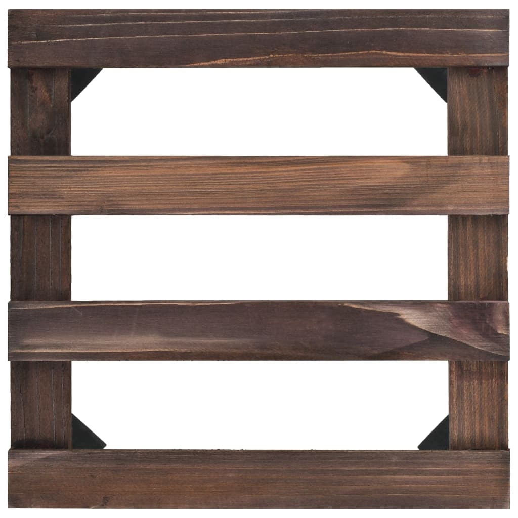 Pedane con Ruote per Piante 4 pezzi in Legno di Cedro 25x25 cm in Portapiante Esplodia - Napoli, commercioVirtuoso.it