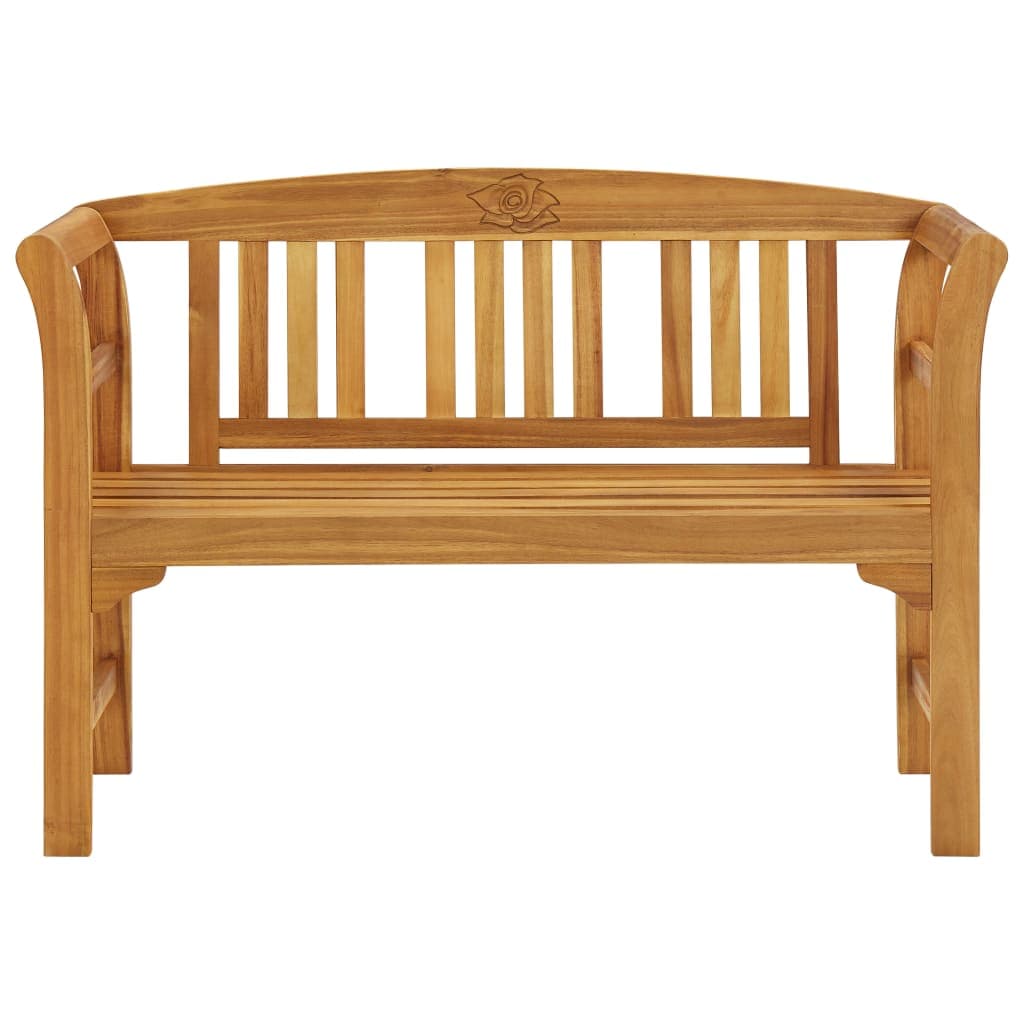 Panchina da Giardino 114 cm in Legno Massello di Acacia in Panche Esplodia - Napoli, commercioVirtuoso.it