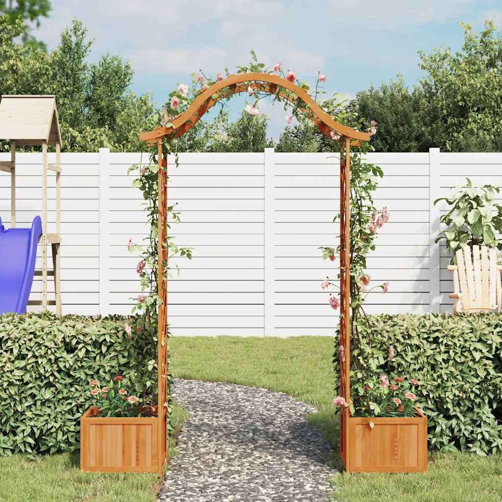 Pergola da Giardino con Fioriera in Legno Massello di Abete in Pergolati Esplodia - Napoli, commercioVirtuoso.it