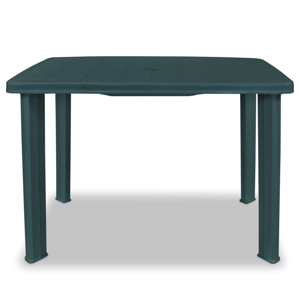 Tavolo da Giardino Verde 101x68x72 cm in Plastica in Tavoli standard Esplodia - Napoli, commercioVirtuoso.it