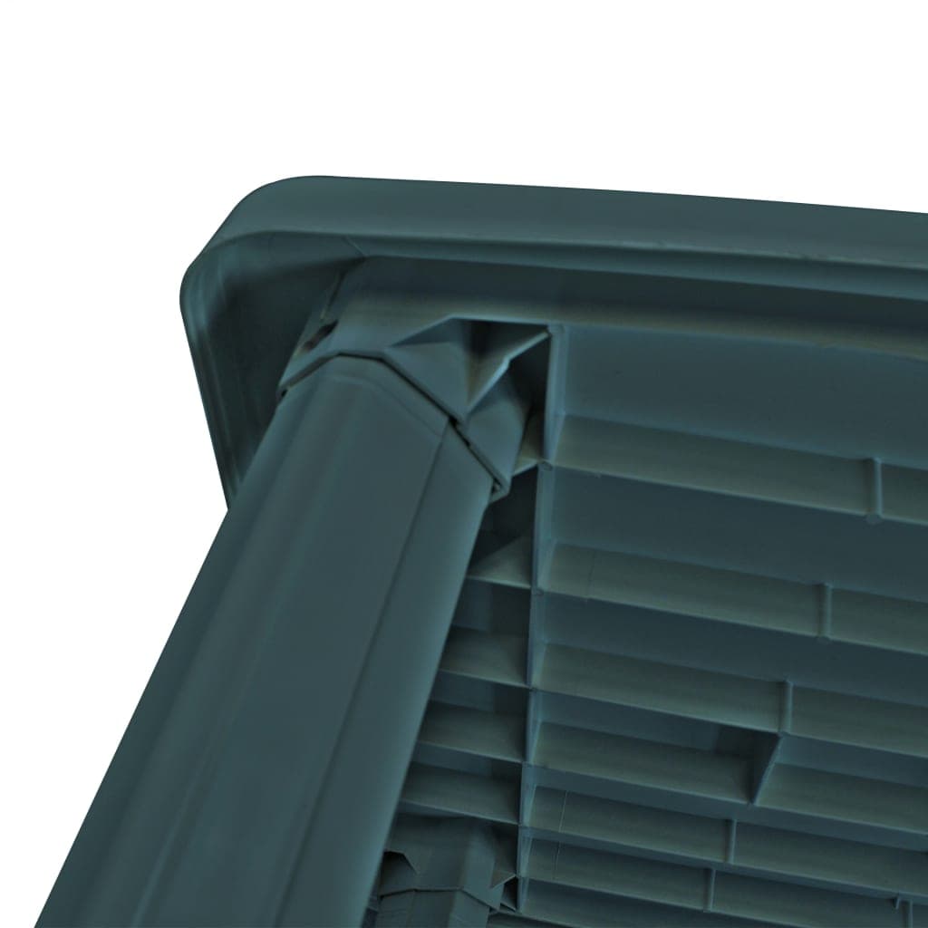 Tavolo da Giardino Verde 101x68x72 cm in Plastica in Tavoli standard Esplodia - Napoli, commercioVirtuoso.it