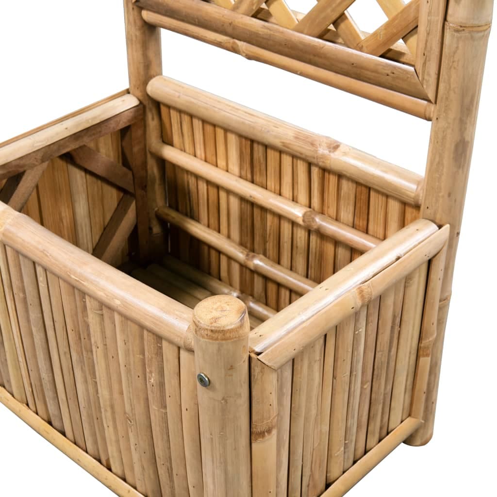 Letto Rialzato da Giardino con Graticcio in Bambù 40 cm in Kit per giardini fuori terra Esplodia - Napoli, commercioVirtuoso.it