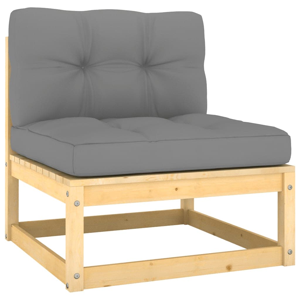 Set Divani da Giardino 2 pz con Cuscini Legno Massello Pino in Divani Esplodia - Napoli, commercioVirtuoso.it