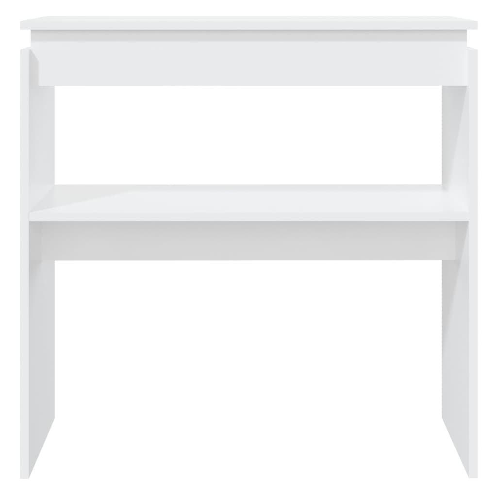 Tavolino Consolle Bianco 80x30x80 cm in Legno Multistrato in Console e tavoli da divano Esplodia - Napoli, commercioVirtuoso.it