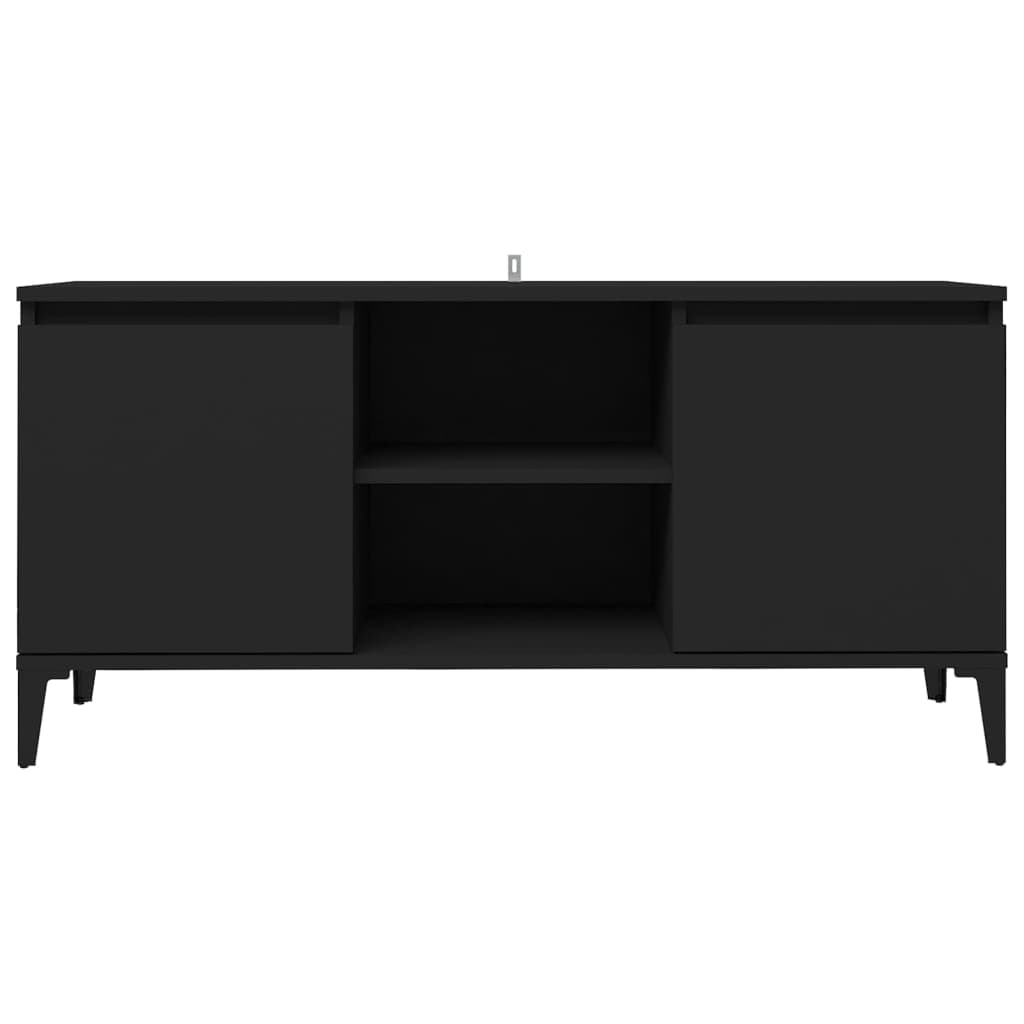 Mobile TV con Gambe in Metallo Nero 103,5x30x50 cm in Mobili Esplodia - Napoli, commercioVirtuoso.it