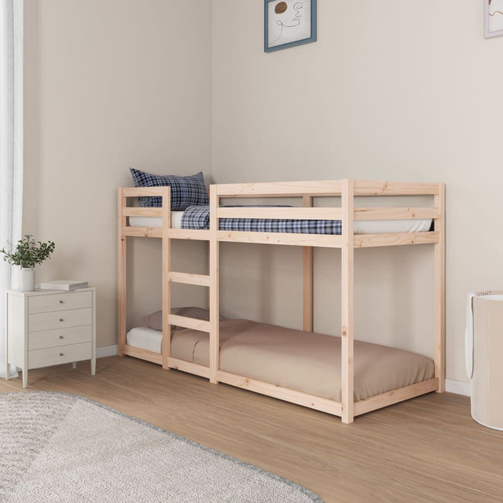Letto a Castello 75x190 cm in Legno Massello di Pino in Letti Esplodia - Napoli, commercioVirtuoso.it