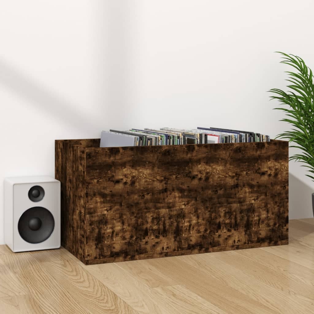 Contenitore per Vinili Rovere Fumo 71x34x36cm Legno Multistrato in  Esplodia - Napoli, commercioVirtuoso.it