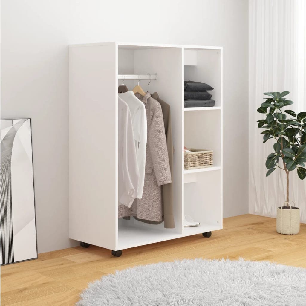 Armadio Bianco 80x40x110 cm in Truciolato in Armadi Esplodia - Napoli, commercioVirtuoso.it