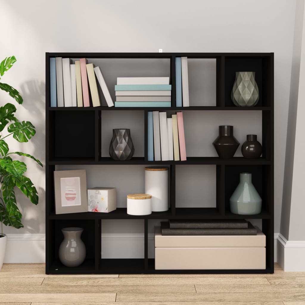 Libreria/Divisorio Nero 105x24x102 cm in Librerie Esplodia - Napoli, commercioVirtuoso.it