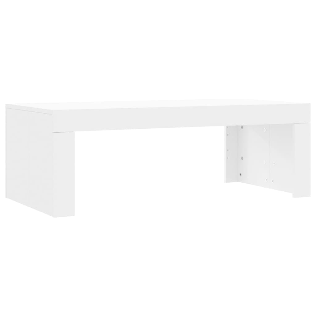 Tavolino da Salotto Bianco 102x50x36 cm in Legno Multistrato in Tavolini da caffè Esplodia - Napoli, commercioVirtuoso.it