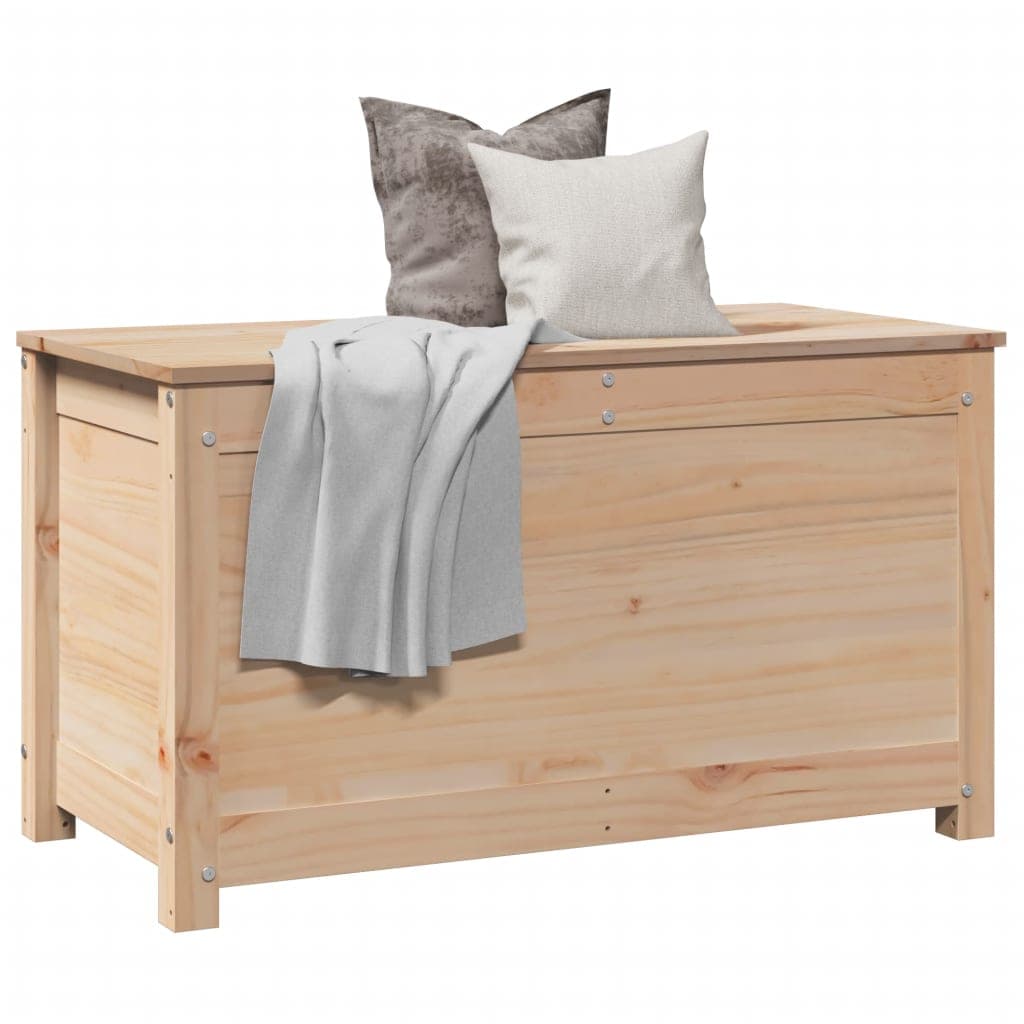 Contenitore Portaoggetti 80x40x45,5cm Legno Massello Pino in Cestini da scaffale Esplodia - Napoli, commercioVirtuoso.it