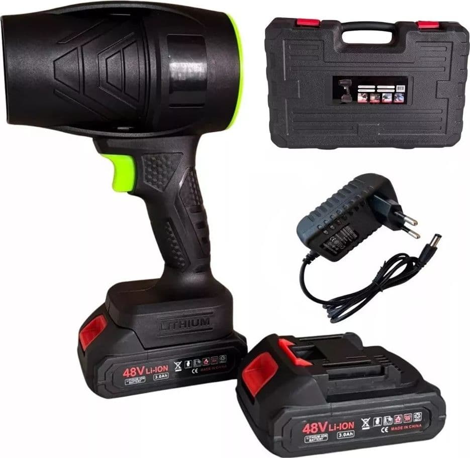 Soffiatore Elettrico con Doppia Batteria 48V portatile senza fili POTENTE CON VALIGIA in Aspirafoglie Zencoccostore - Formia, commercioVirtuoso.it