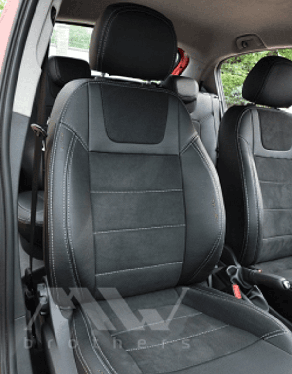 Set coprisedili su misura per Opel Corsa D (2006-2014) 5 porte, Leather style in Set per interni Autooggetti.it - Roma, commercioVirtuoso.it