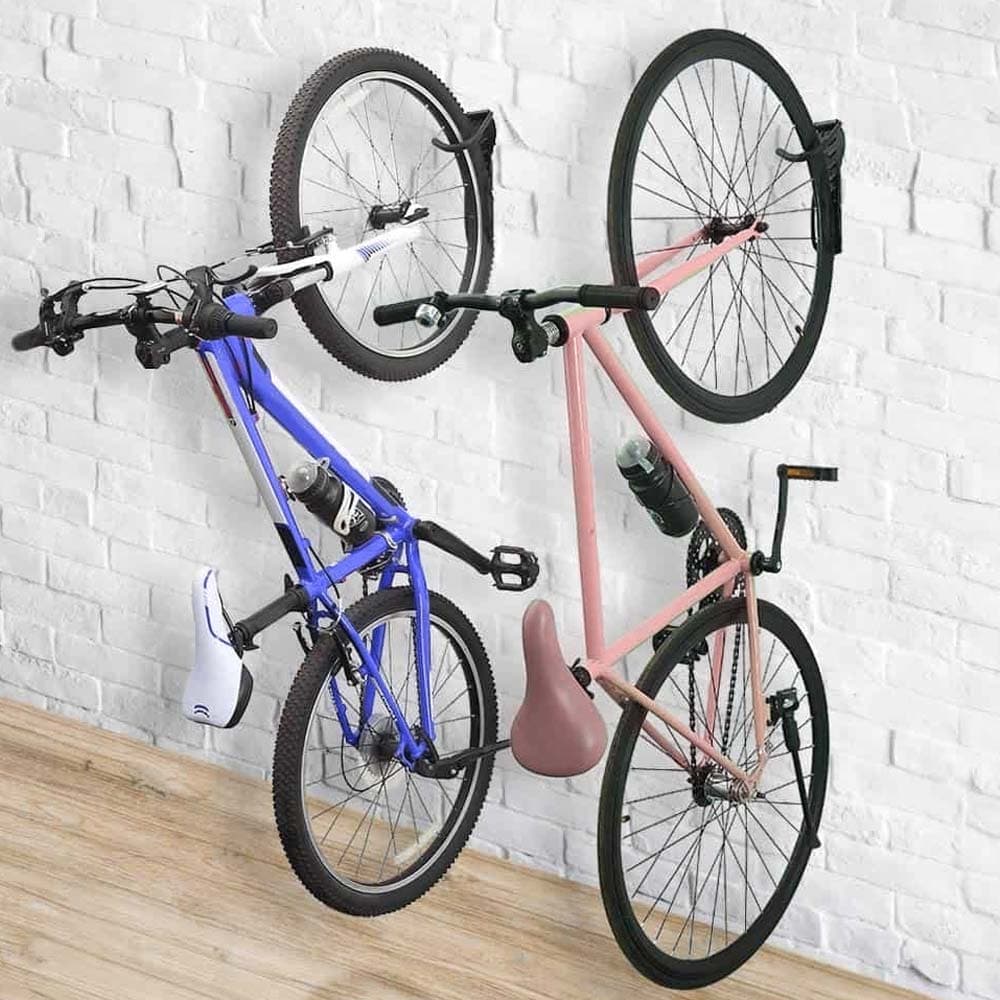Kit 2 Staffe Porta Bicicletta Muro Pieghevole in Acciaio Gancio Supporto Bike in Rastrelliere per bici e supporti Danyx - Casoria, commercioVirtuoso.it