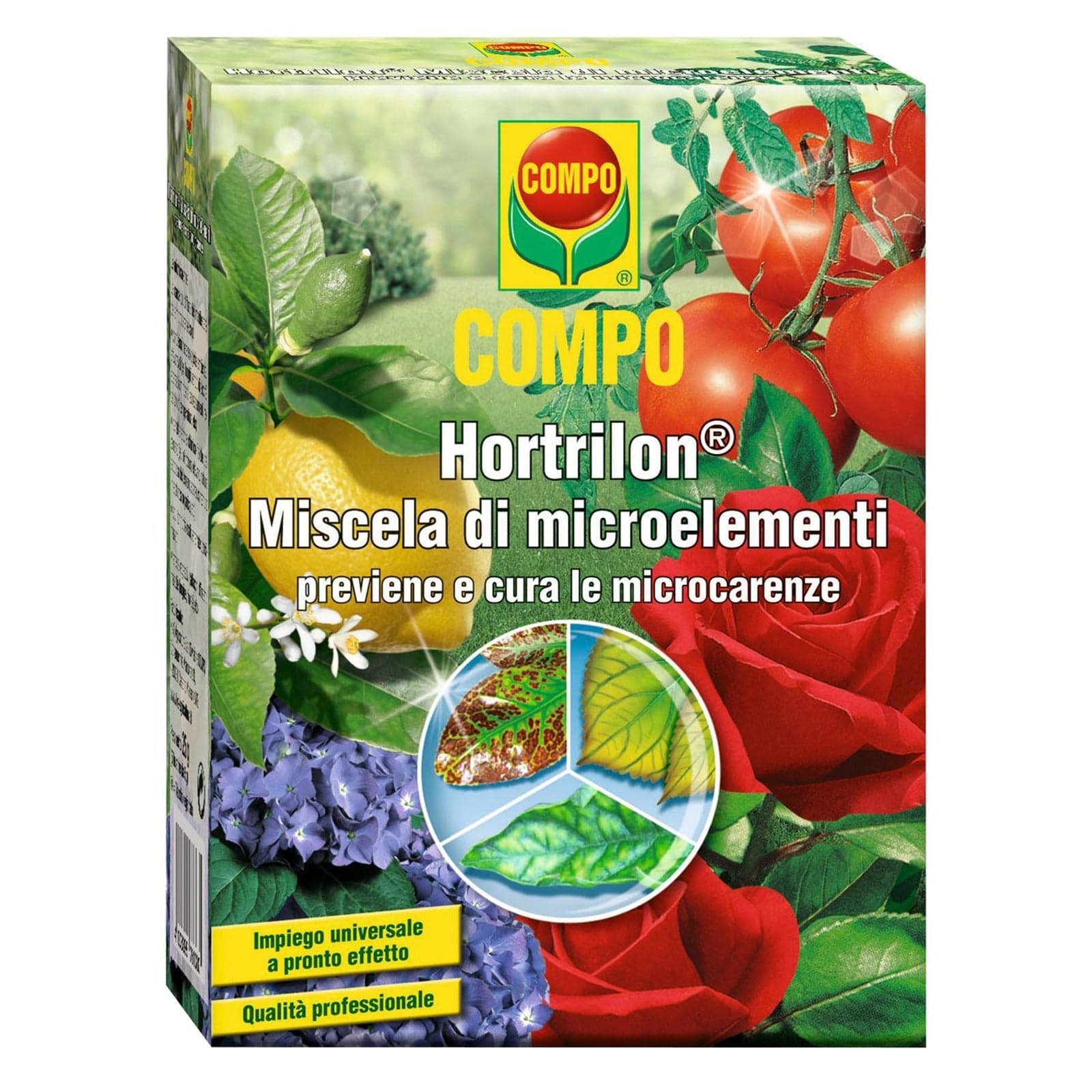 Concime "Hortilon" granulare rinverdente, miscela di microelementi evita la caduta delle foglie 25 gr in Fertilizzanti per vegetali La Zappa - Altamura, commercioVirtuoso.it