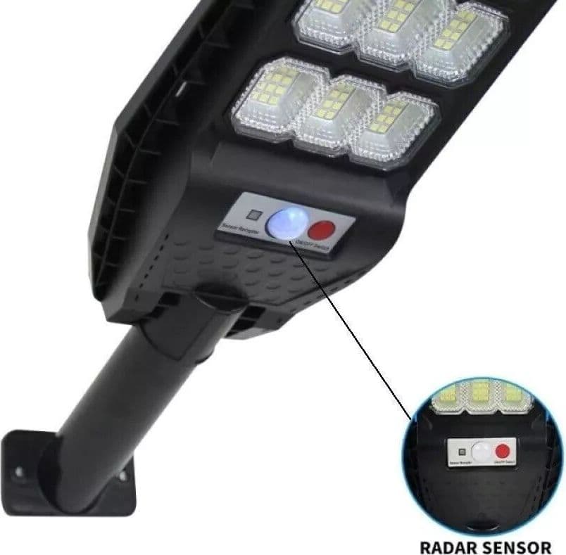 LAMPIONE SOLARE LED 6500K 100W 200W 300W 400W SENSORE TELECOMANDO E STAFFA IP65 in Lampioni Zencoccostore - Formia, commercioVirtuoso.it