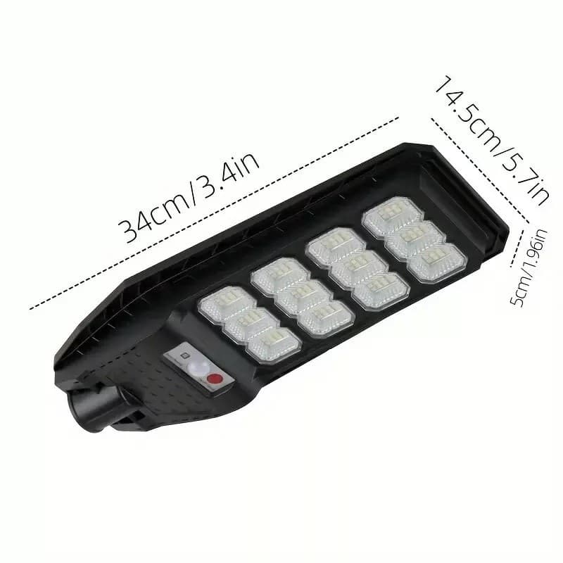 LAMPIONE SOLARE LED 6500K 100W 200W 300W 400W SENSORE TELECOMANDO E STAFFA IP65 in Lampioni Zencoccostore - Formia, commercioVirtuoso.it