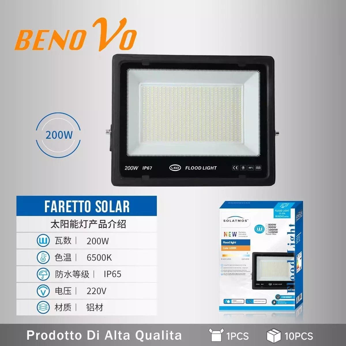 Faro LED smd 100W 200W 400W 500W 600W Faretto slim Luce fredda 6500k 90lm/w IP66 in Faretti da soffitto Zencoccostore - Formia, commercioVirtuoso.it