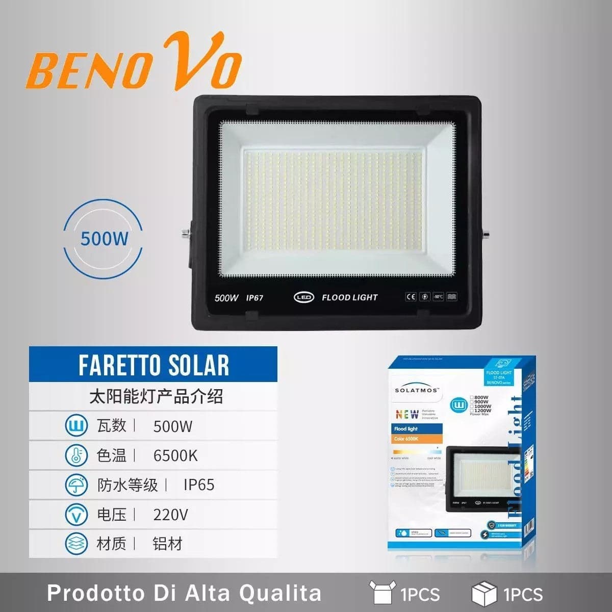 Faro LED smd 100W 200W 400W 500W 600W Faretto slim Luce fredda 6500k 90lm/w IP66 in Faretti da soffitto Zencoccostore - Formia, commercioVirtuoso.it