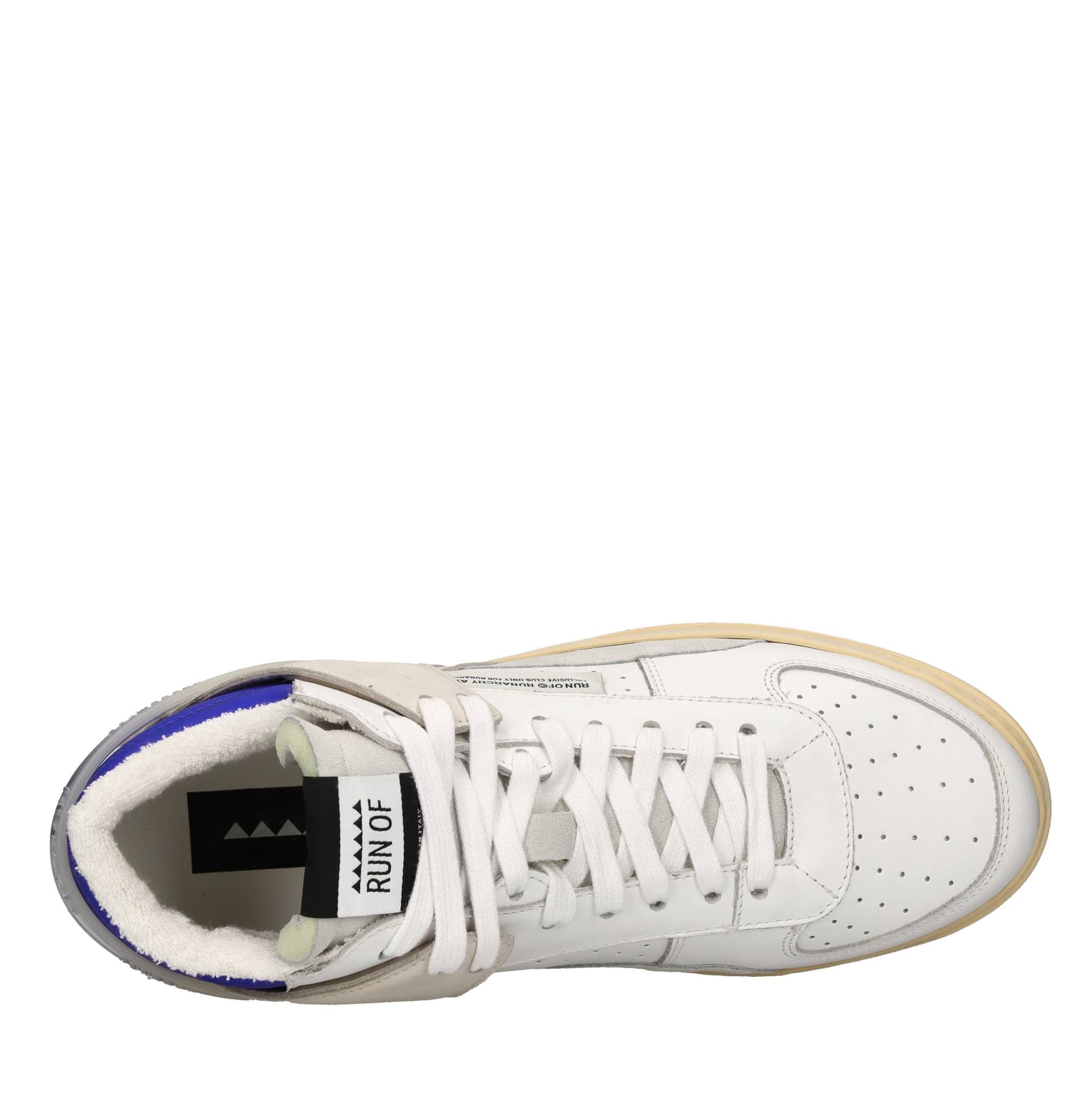 RUN OF Sneakers Bianco da uomo in Scarpe da corsa su strada Drestige - Casamassima, commercioVirtuoso.it